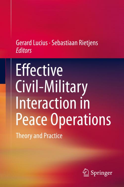 Cover of the book Effective Civil-Military Interaction in Peace Operations by , Springer International Publishing