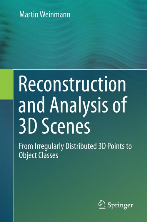 Cover of the book Reconstruction and Analysis of 3D Scenes by Martin Weinmann, Springer International Publishing