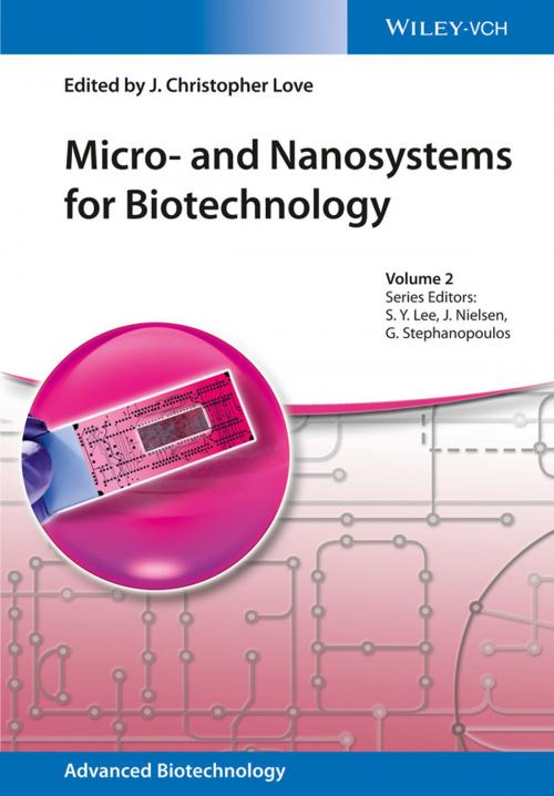 Cover of the book Micro- and Nanosystems for Biotechnology by J. Christopher Love, Wiley
