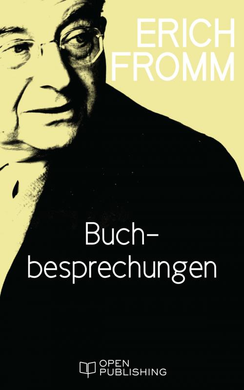 Cover of the book Buchbesprechungen by Erich Fromm, Edition Erich Fromm