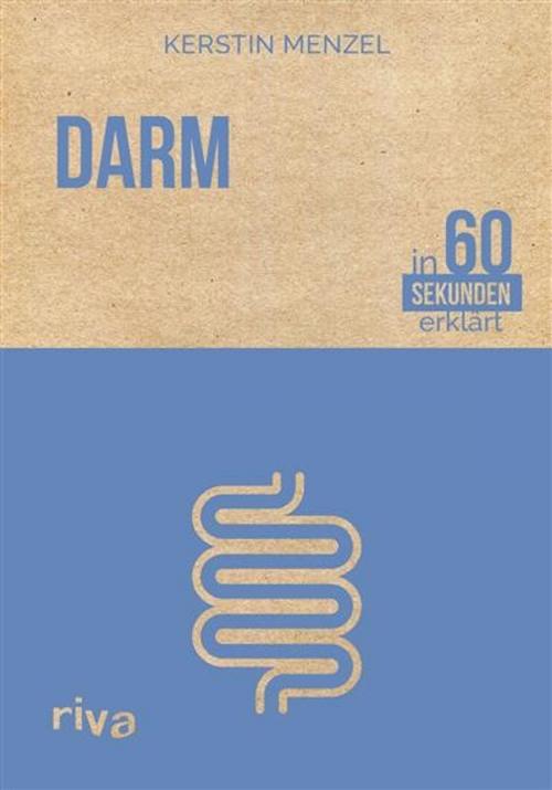 Cover of the book Darm in 60 Sekunden erklärt by Kerstin Menzel, riva Verlag