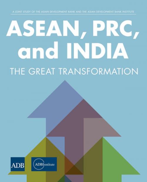 Cover of the book ASEAN, PRC, and India by ADBI, ADB, Brookings Institution Press