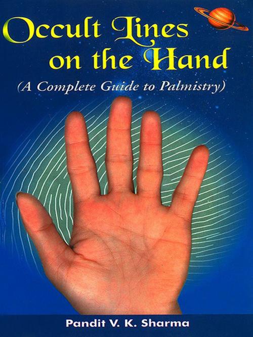 Cover of the book Occult Line on the Hand by Pandit V.K. Sharma, Diamond Pocket Books Pvt ltd.