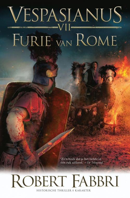 Cover of the book Furie van Rome by Robert Fabbri, Karakter Uitgevers BV