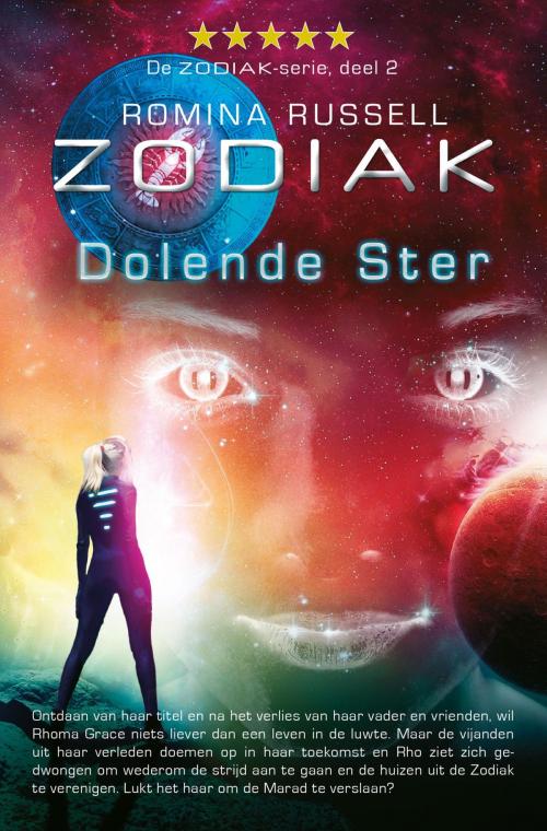 Cover of the book Dolende ster by Romina Russell, Karakter Uitgevers BV