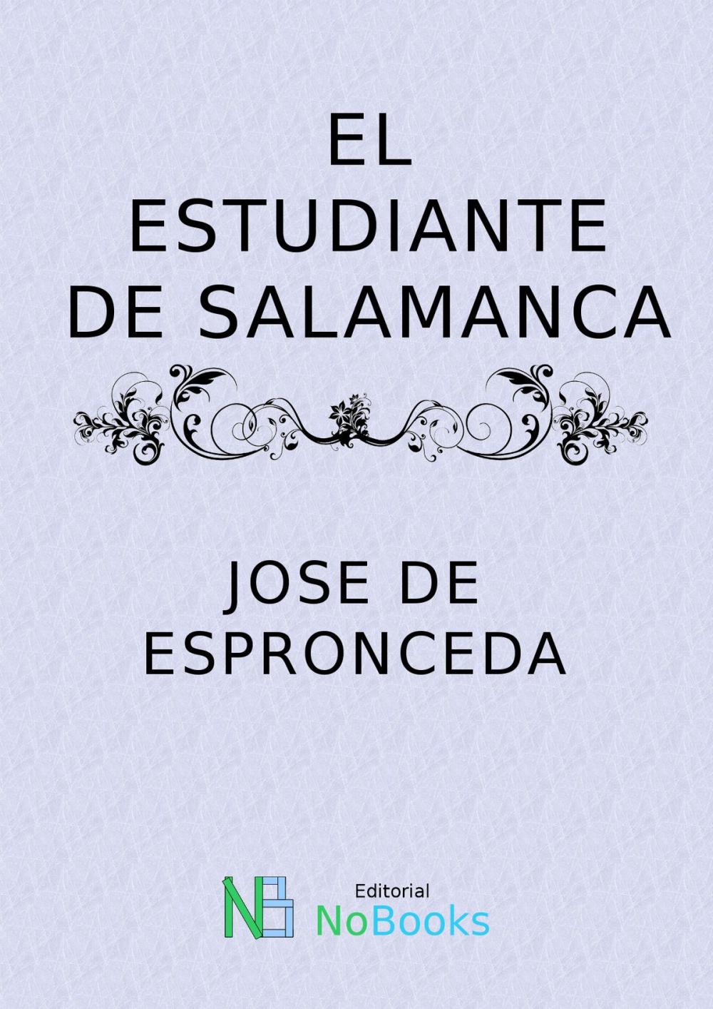 Big bigCover of El estudiante de Salamanca
