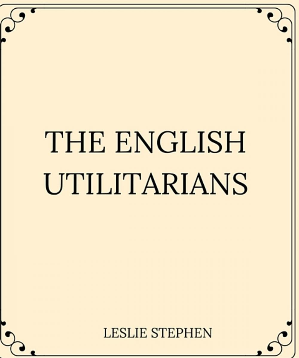 Big bigCover of THE ENGLISH UTILITARIANS