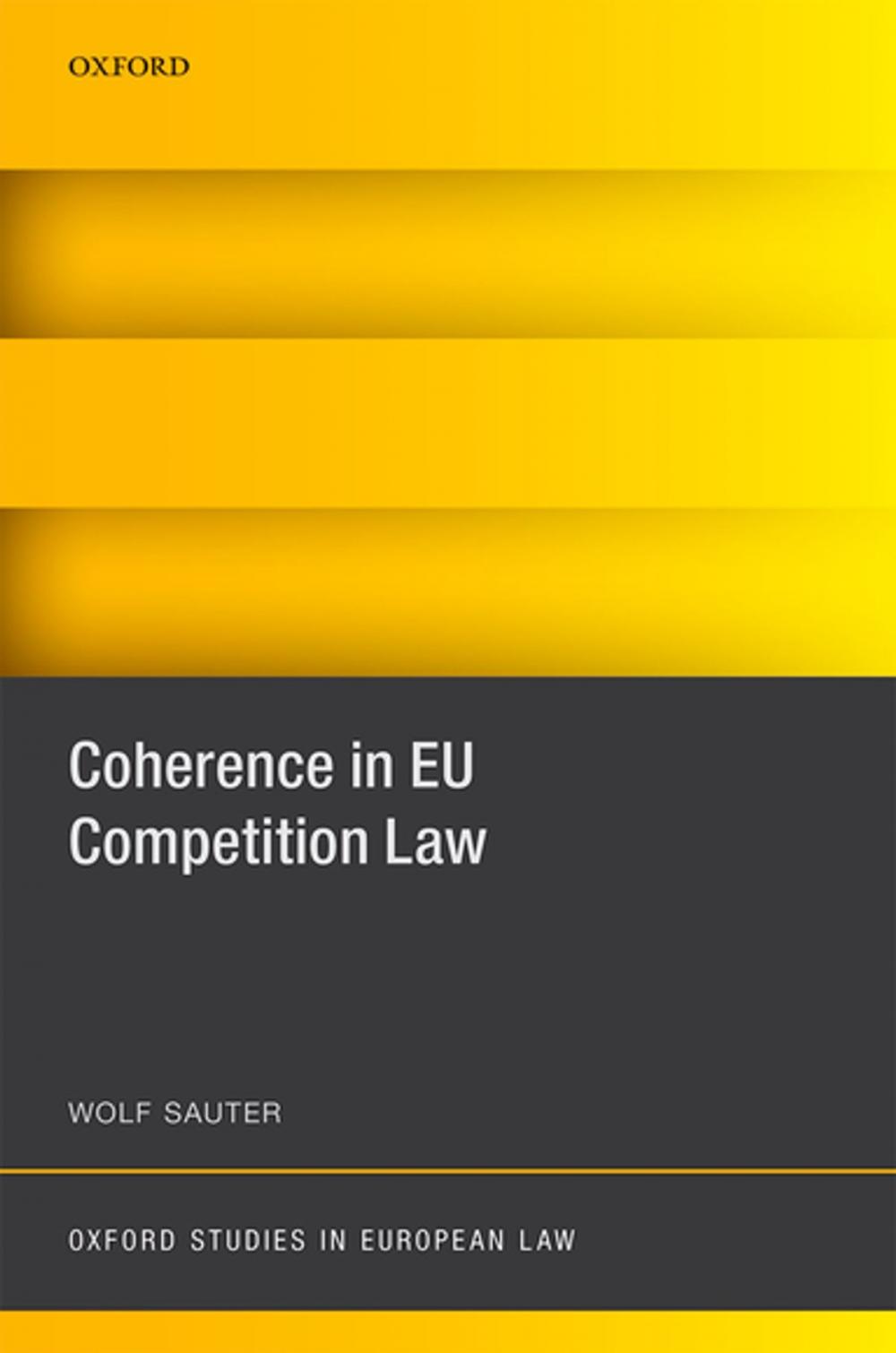 Big bigCover of Coherence in EU Competition Law