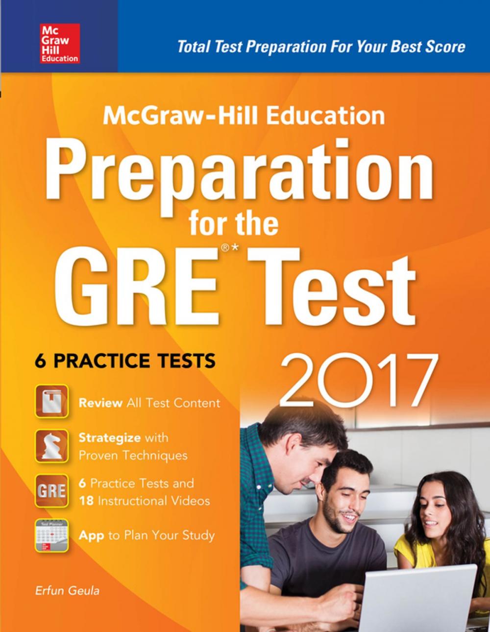 Big bigCover of McGraw-Hill Education Preparation for the GRE Test 2017