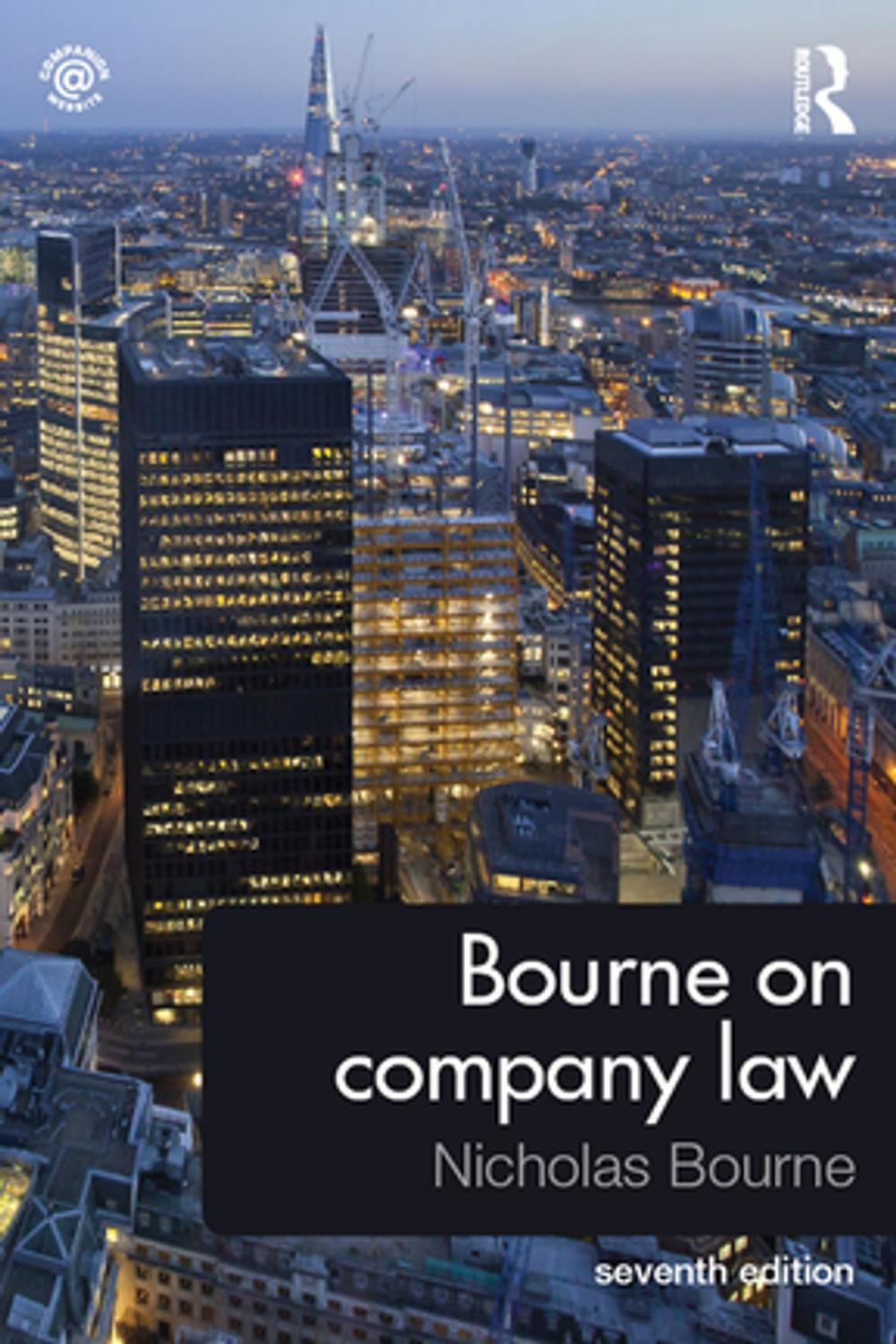 Big bigCover of Bourne on Company Law