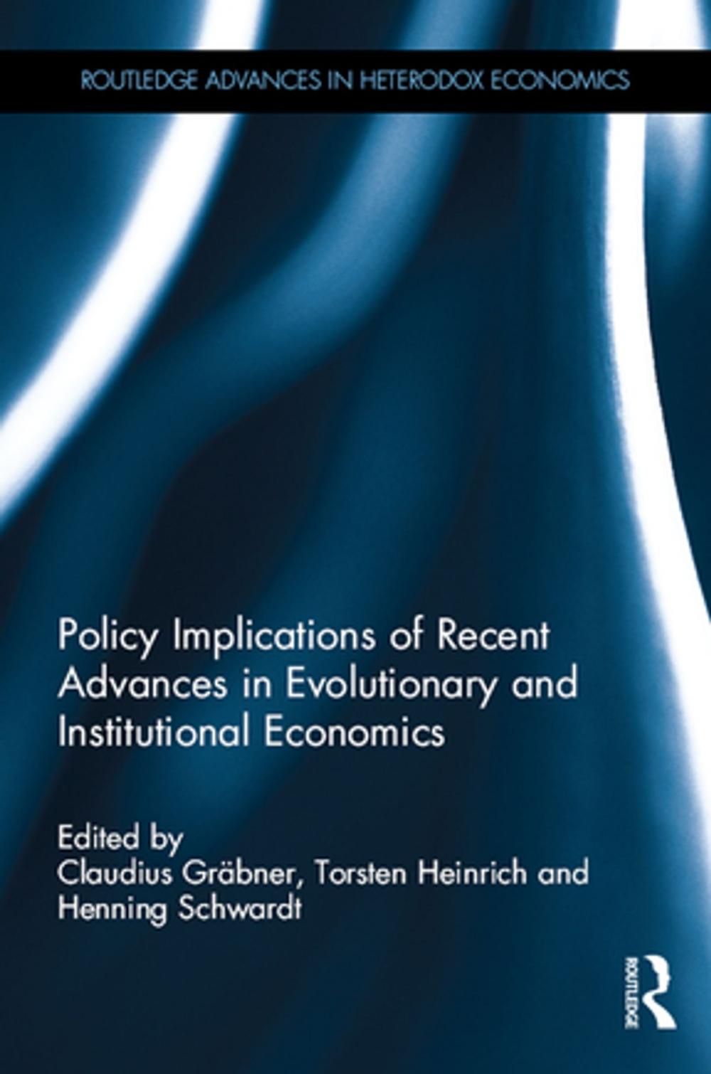 Big bigCover of Policy Implications of Evolutionary and Institutional Economics