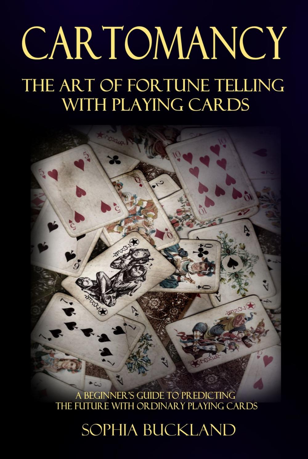 Big bigCover of Cartomancy – The Art of Fortune Telling with Playing Cards
