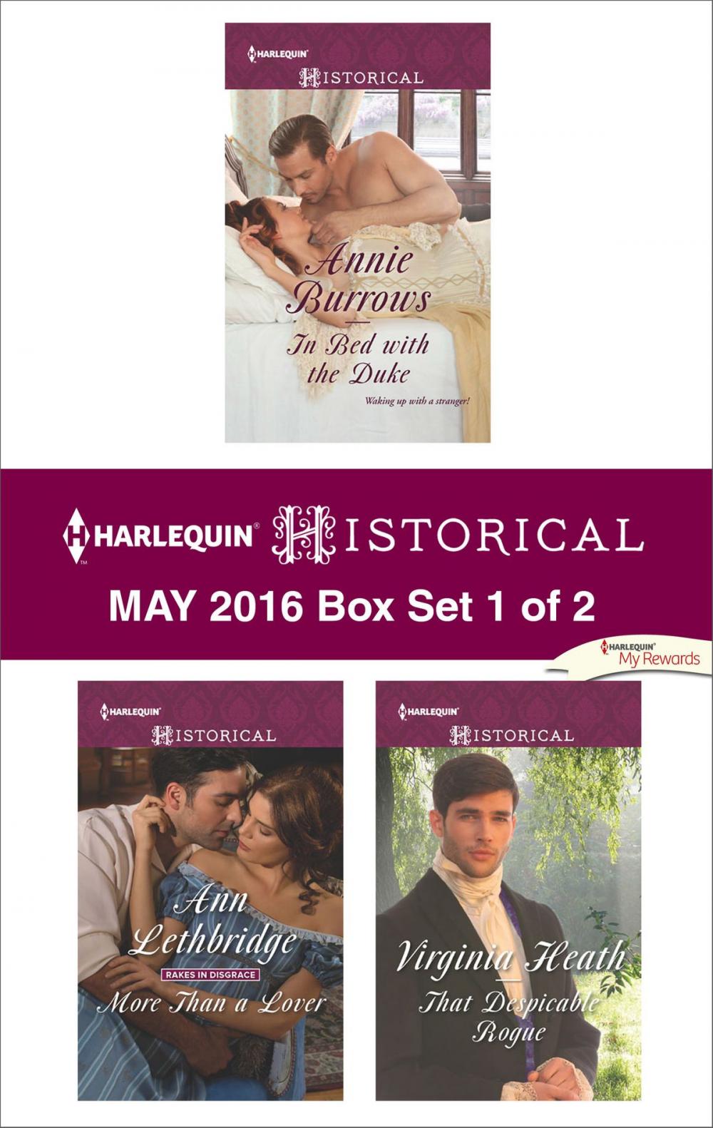 Big bigCover of Harlequin Historical May 2016 - Box Set 1 of 2