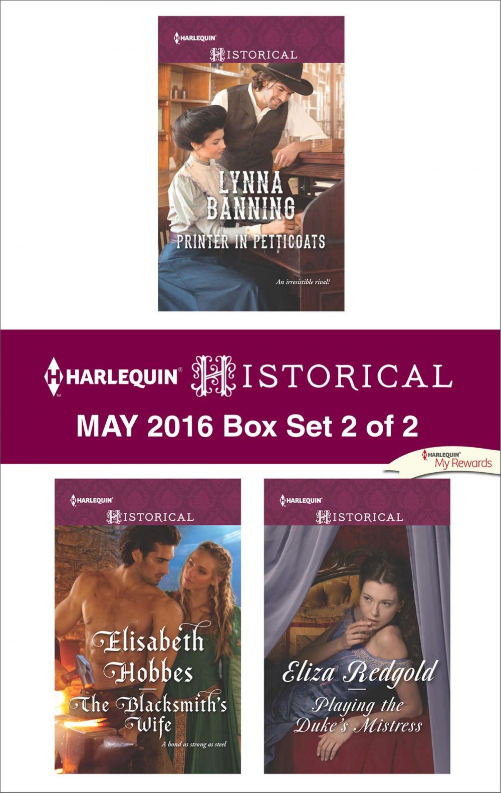 Big bigCover of Harlequin Historical May 2016 - Box Set 2 of 2