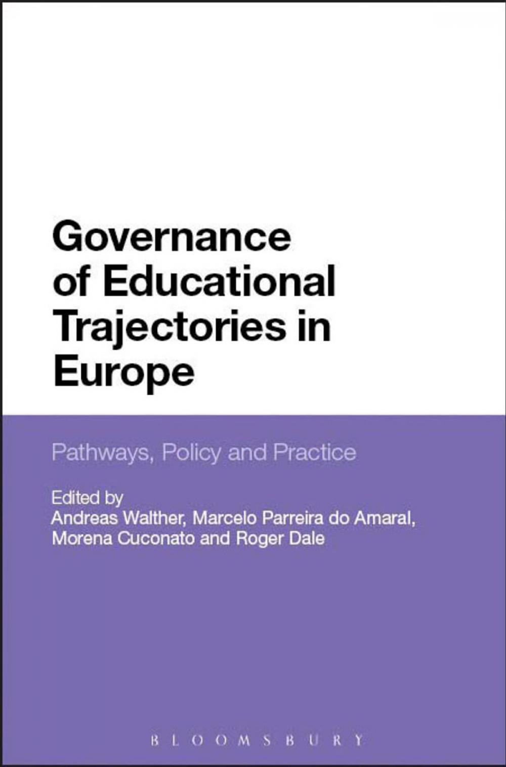 Big bigCover of Governance of Educational Trajectories in Europe