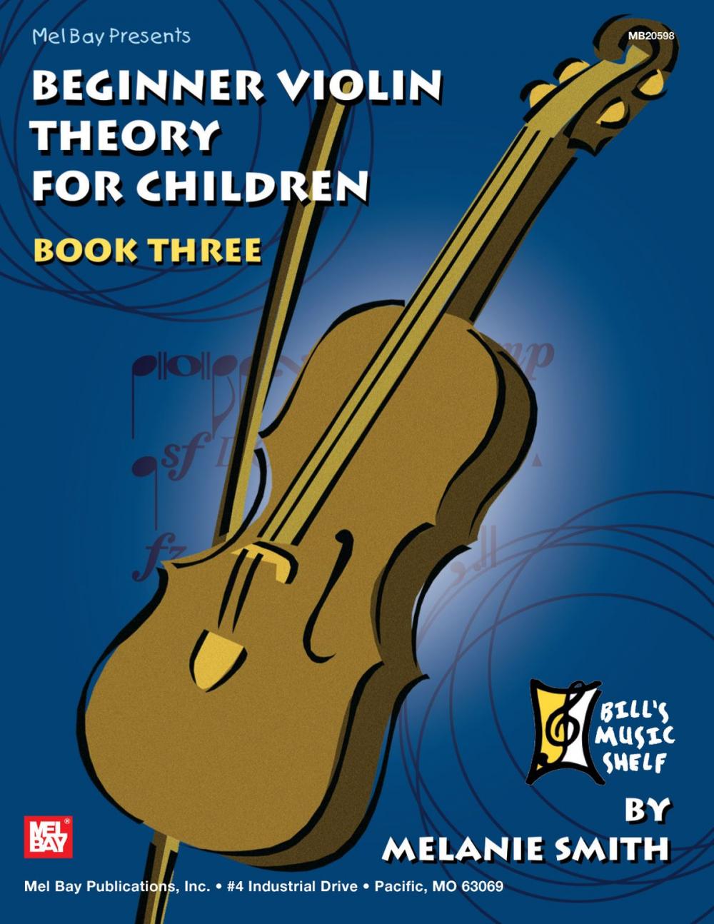Big bigCover of Beginner Violin Theory for Children, Book Three