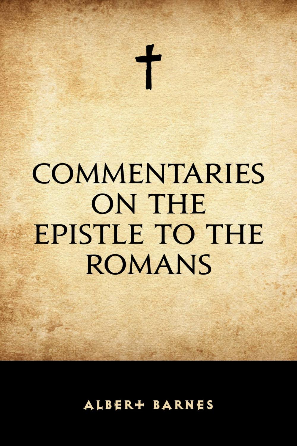 Big bigCover of Commentaries on the Epistle to the Romans