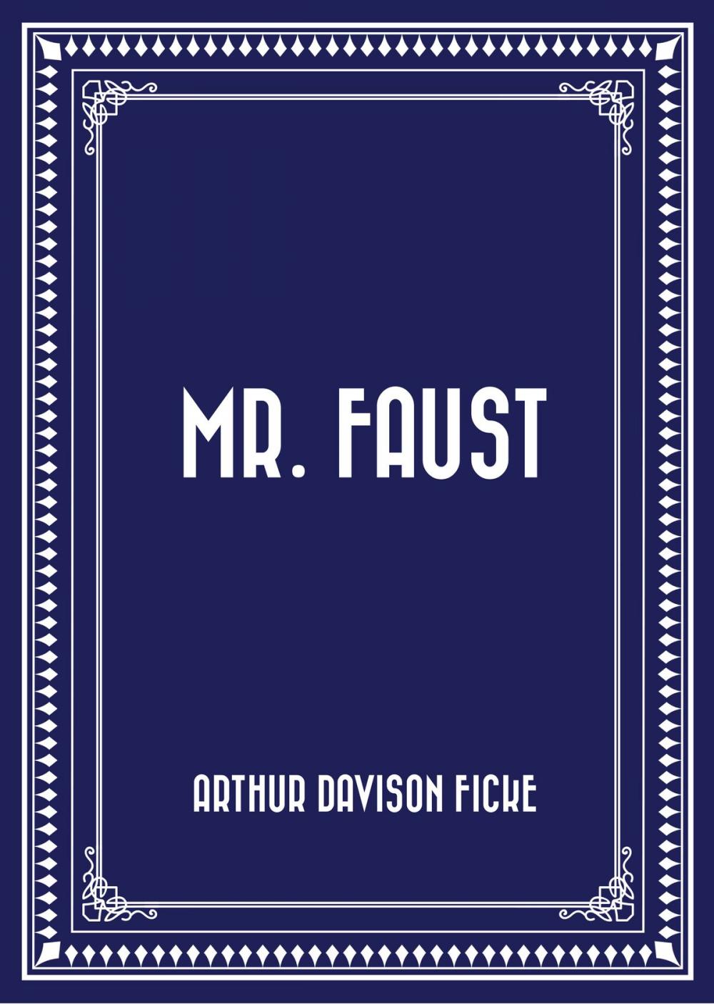 Big bigCover of Mr. Faust