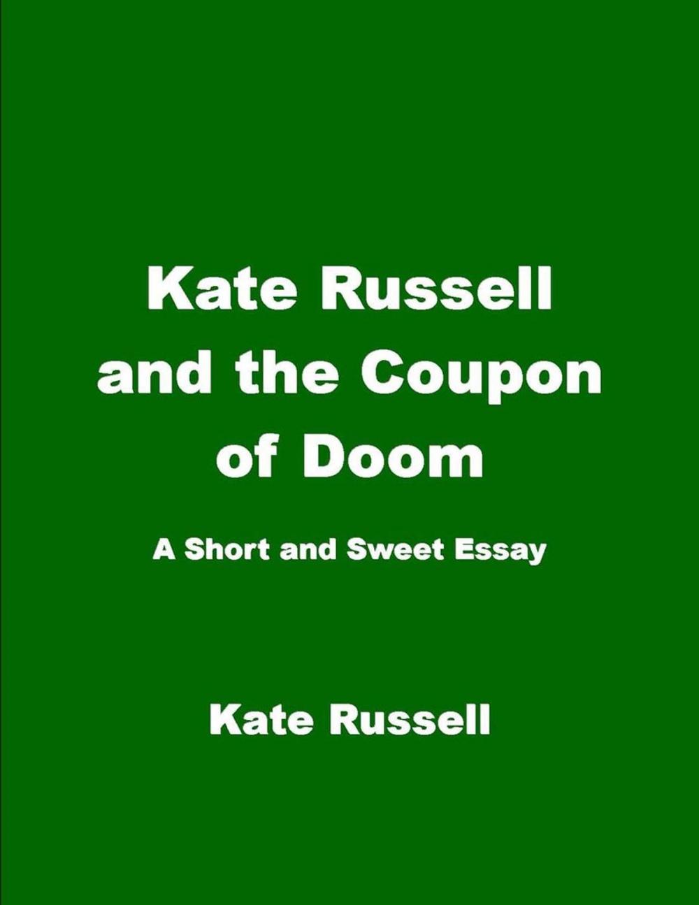 Big bigCover of Kate Russell and the Coupon of Doom