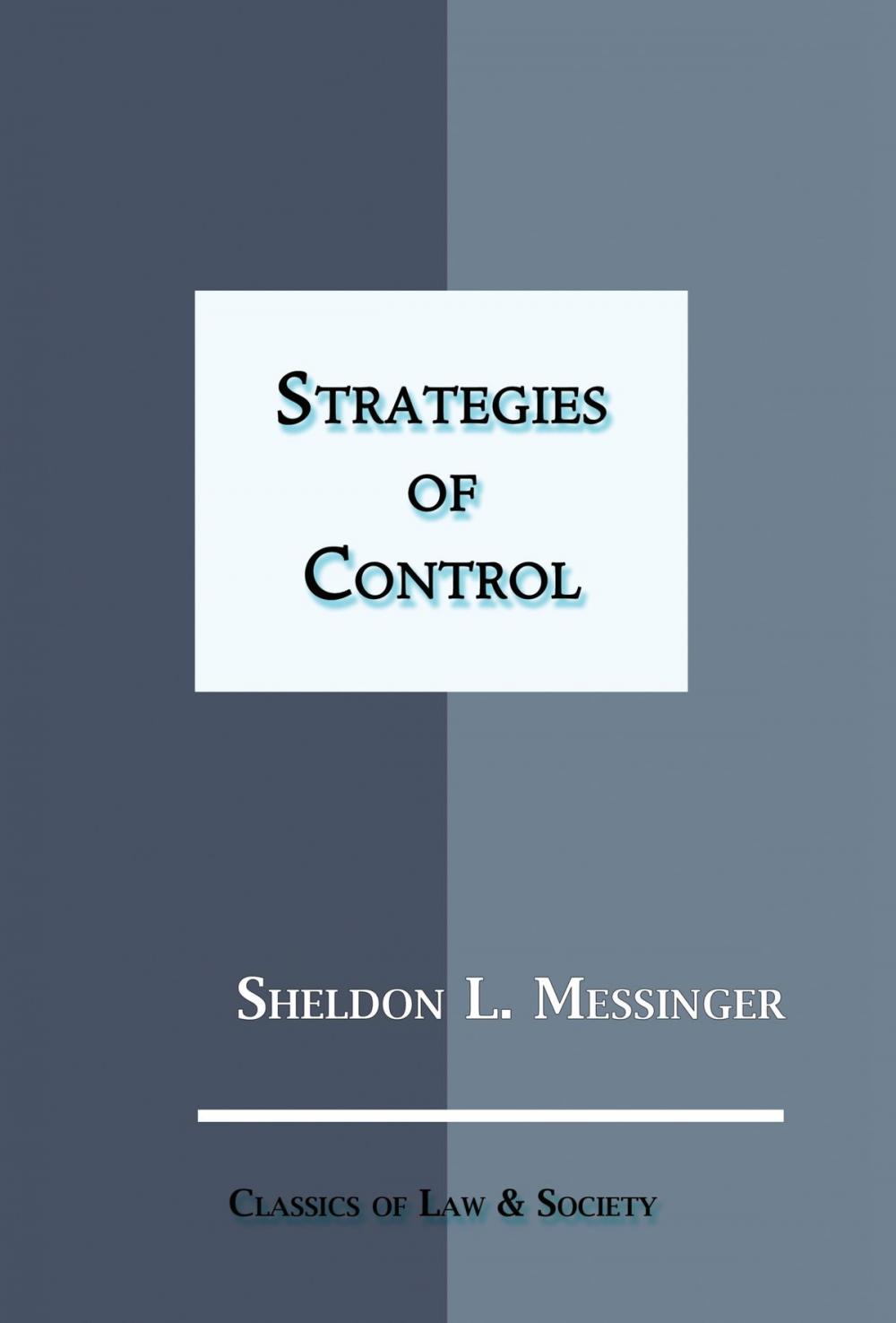 Big bigCover of Strategies of Control