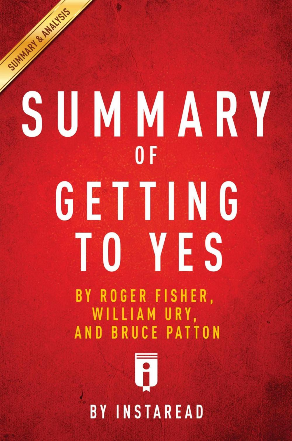 Big bigCover of Summary of Getting to Yes