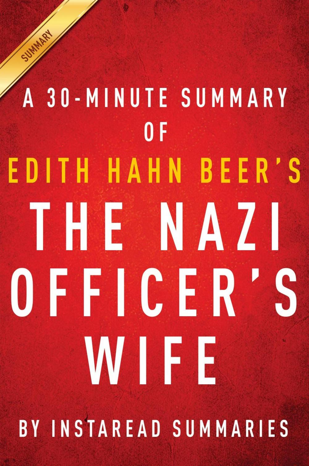 Big bigCover of Summary of The Nazi Officer's Wife