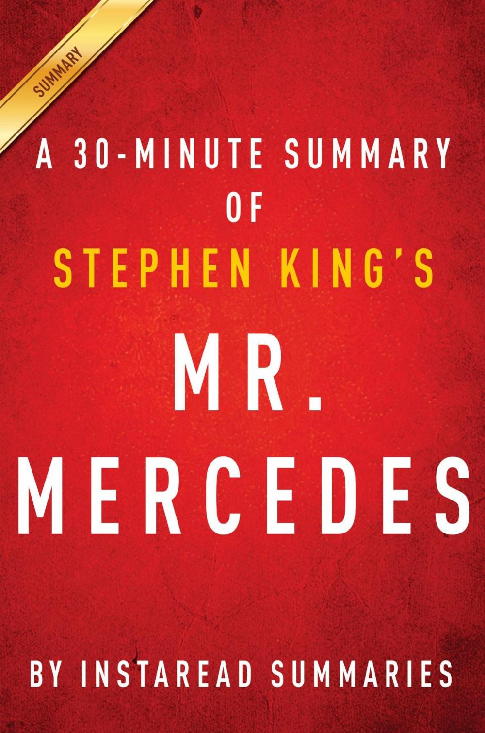 Big bigCover of Summary of Mr. Mercedes