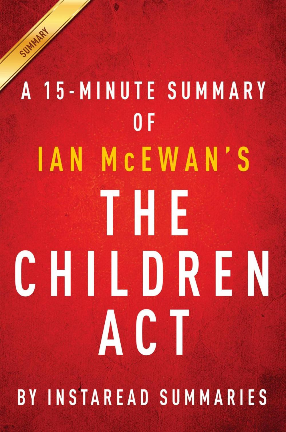 Big bigCover of Summary of The Children Act