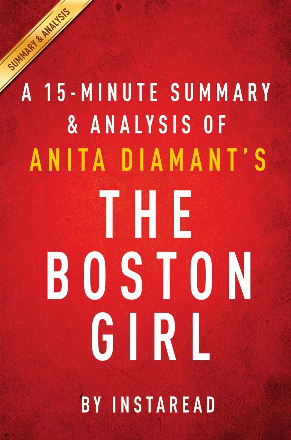 Big bigCover of Summary of The Boston Girl