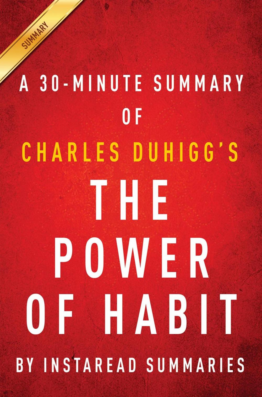 Big bigCover of Summary of The Power of Habit