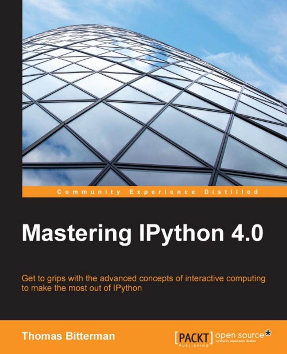 Big bigCover of Mastering IPython 4.0