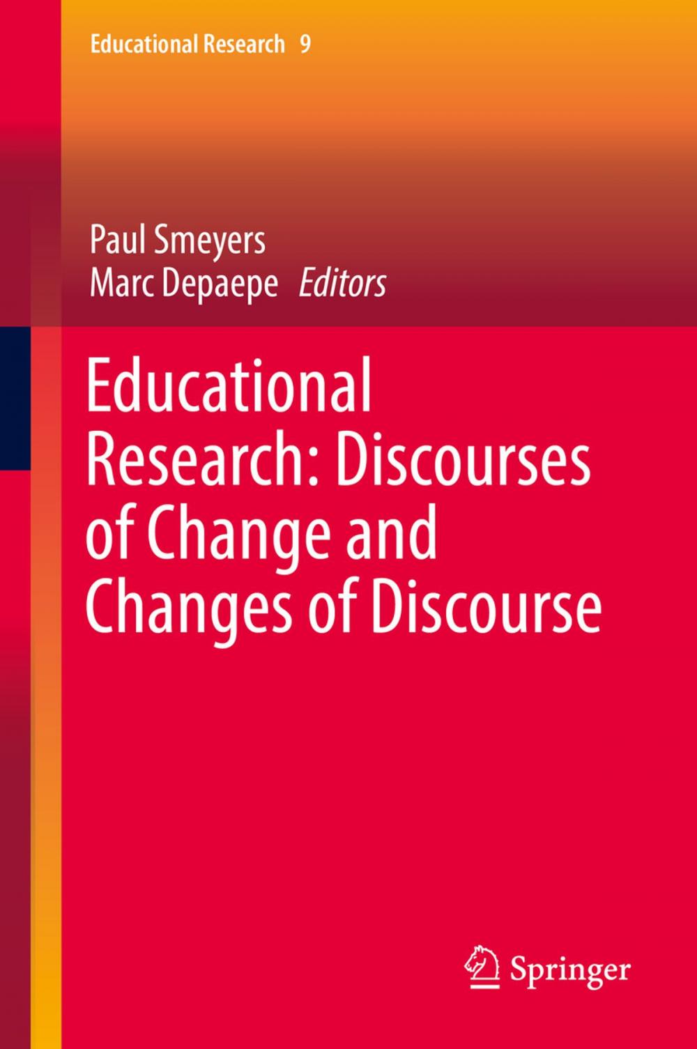 Big bigCover of Educational Research: Discourses of Change and Changes of Discourse