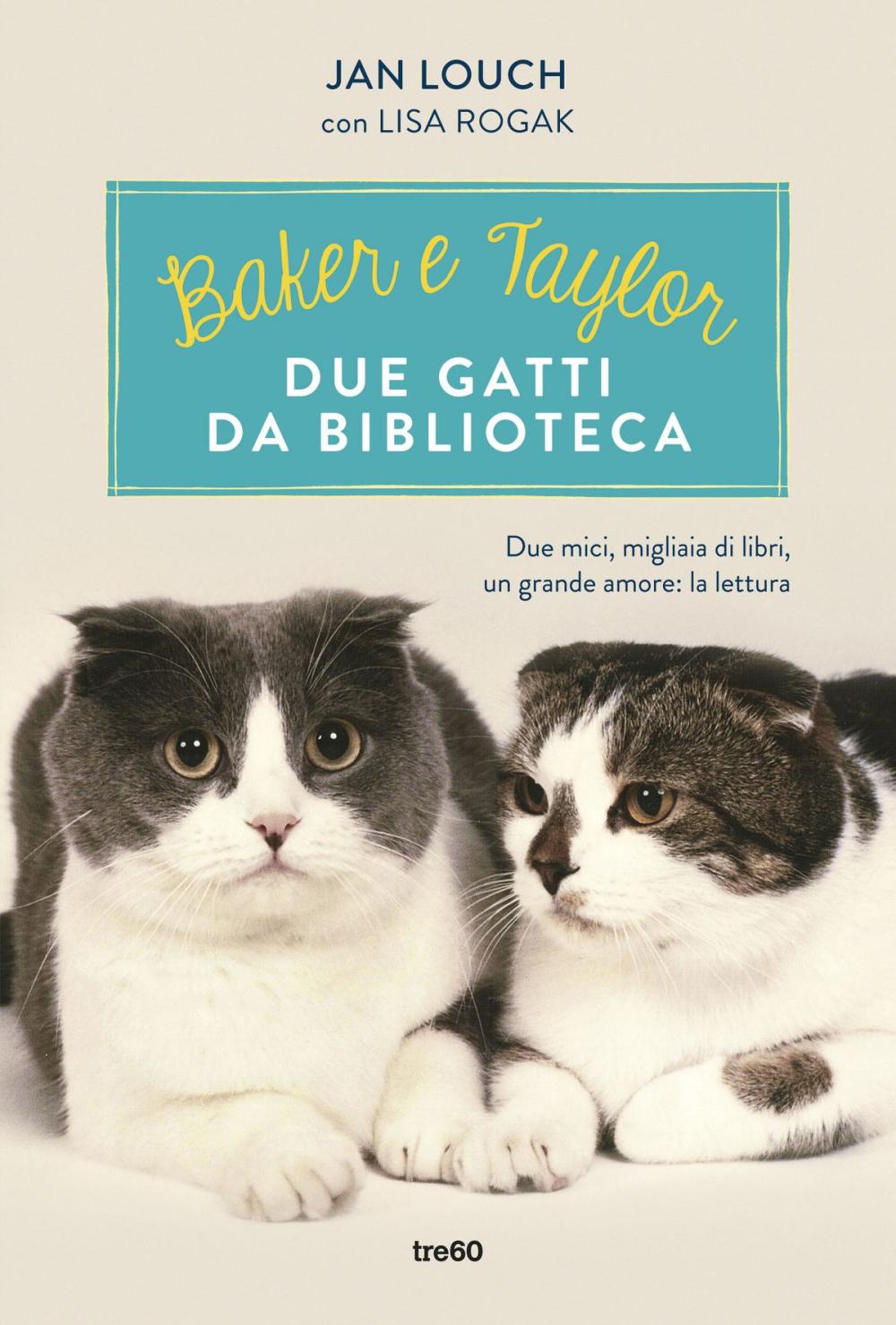 Big bigCover of Baker e Taylor, due gatti da biblioteca