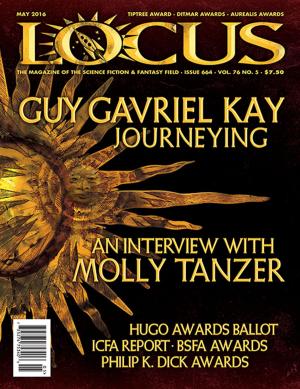 Cover of Locus Magazine, Issue #664, May 2016 by Locus Magazine, Locus Publications