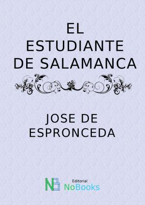 Cover of the book El estudiante de Salamanca by H P Lovercraft