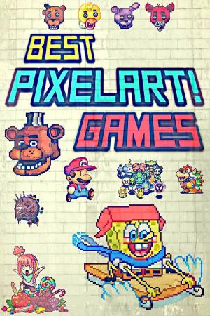 Book cover of BEST PIXELART! GAMES