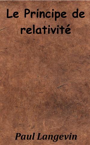 Cover of the book Le Principe de Relativité by Théophile Gautier