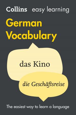 Cover of the book Easy Learning German Vocabulary by Ted Rogers, Robert Brehl