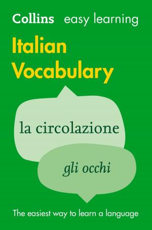 Book cover of Easy Learning Italian Vocabulary
