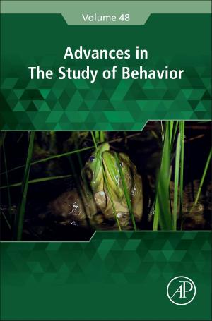 Cover of the book Advances in the Study of Behavior by Y. Choquet-Bruhat