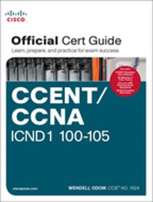 Cover of the book CCENT/CCNA ICND1 100-105 Official Cert Guide by Zack Arias