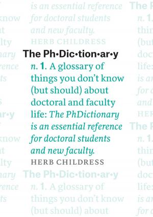 Cover of the book The PhDictionary by Jeff Dolven