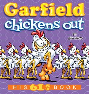 Book cover of Garfield Chickens Out