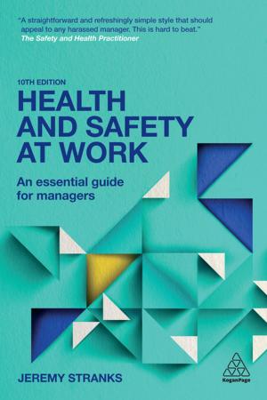 Book cover of Health and Safety at Work