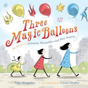 Cover of the book Three Magic Balloons by Golden Books