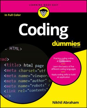 Cover of the book Coding For Dummies by LaReine Chabut
