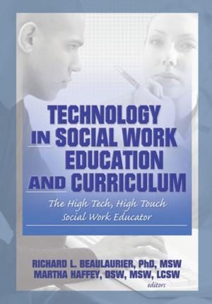 Cover of Technology in Social Work Education and Curriculum