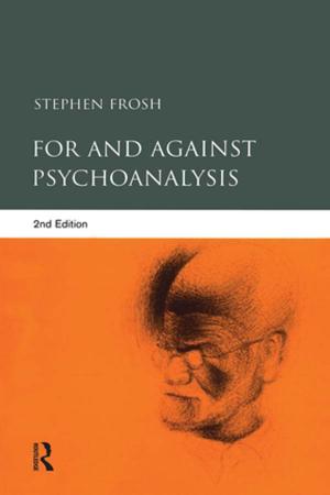Cover of For and Against Psychoanalysis