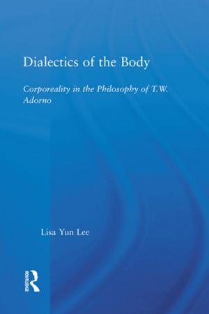 Cover of the book Dialectics of the Body by Kieran Keohane, Anders Petersen, Bert van den Bergh