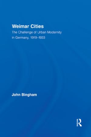 Cover of the book Weimar Cities by Heidi Rüppel, Jürgen Apel